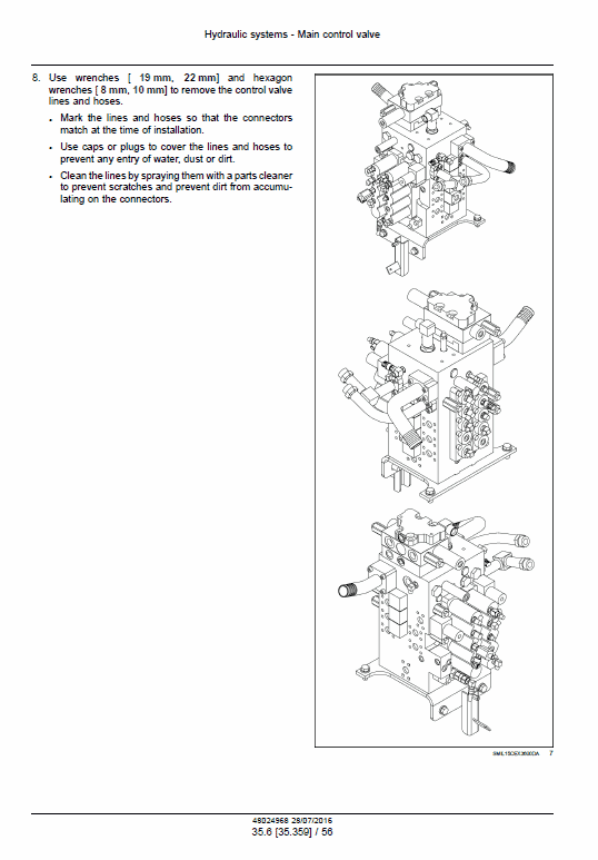 New Holland E405C Evo Excavator Service Manual Workshop Guide