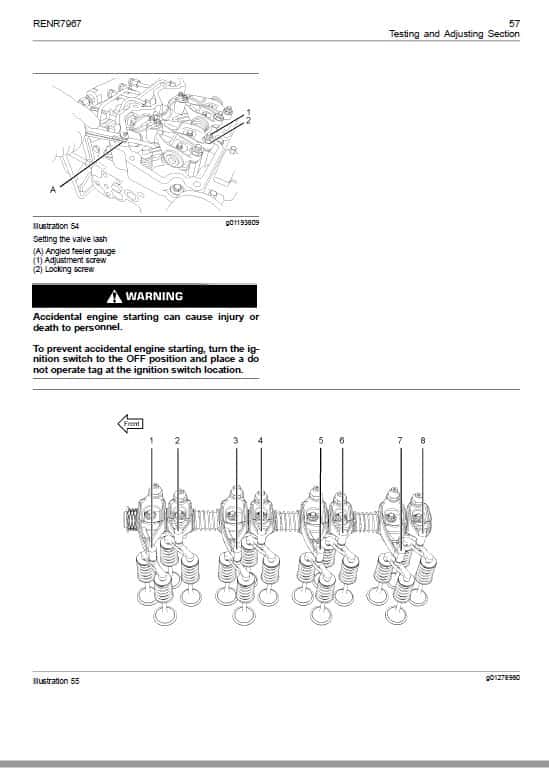 Manitou MHT 780 T-E3, MHT 860 LT-E3, MHT 950 LT-E3 Telehandler Repair Service Manual