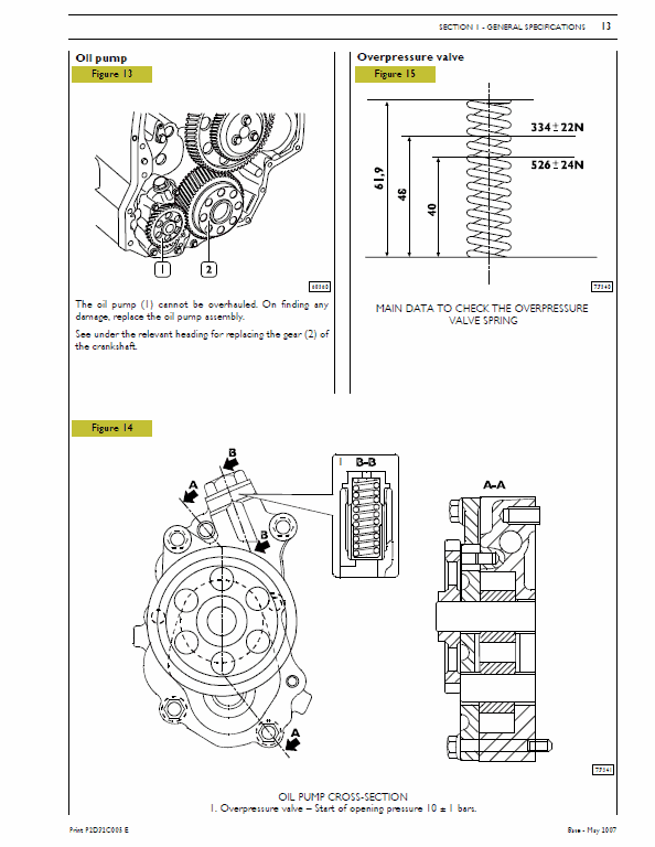 Cursor 13 Engine (F3CE0684A*E001 & F3CE0684B*E003 ) Repair Manual Workshop Guide