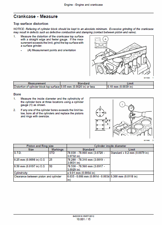 S3L2 Engine Repair Service Manual Workshop Guide