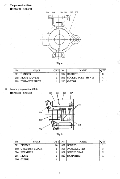 Kobelco SK25SR, SK30SR and SK35SR Excavator Service Manual Workshop Guide