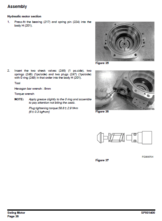 Doosan DX30Z Excavator Service Manual Workshop Guide