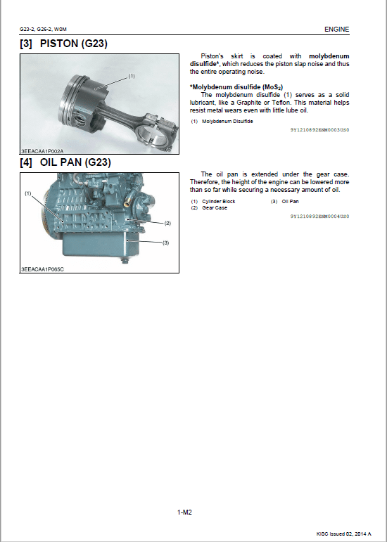 Kubota G23-2, G26-2 Mowers Service Manual