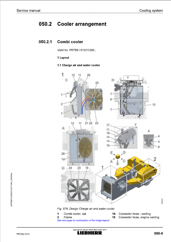 Liebherr PR 756 Crawler Dozer Repair Service Manual