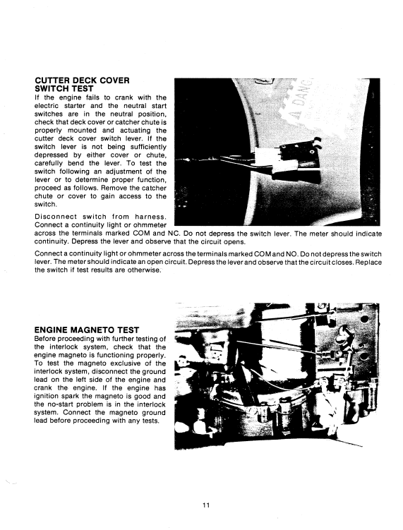 Ford 830, 1130 Rider Mower Tractor Service Manual Workshop Guide