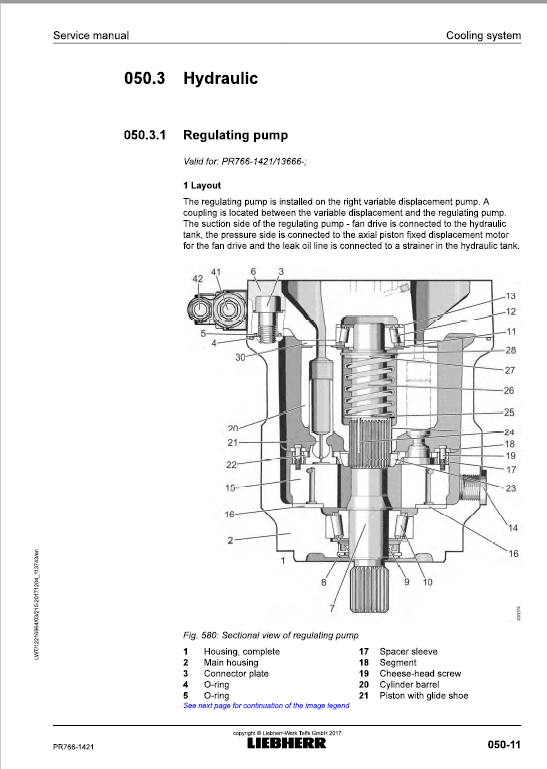 Liebherr PR 766 Crawler Dozer Repair Service Manual