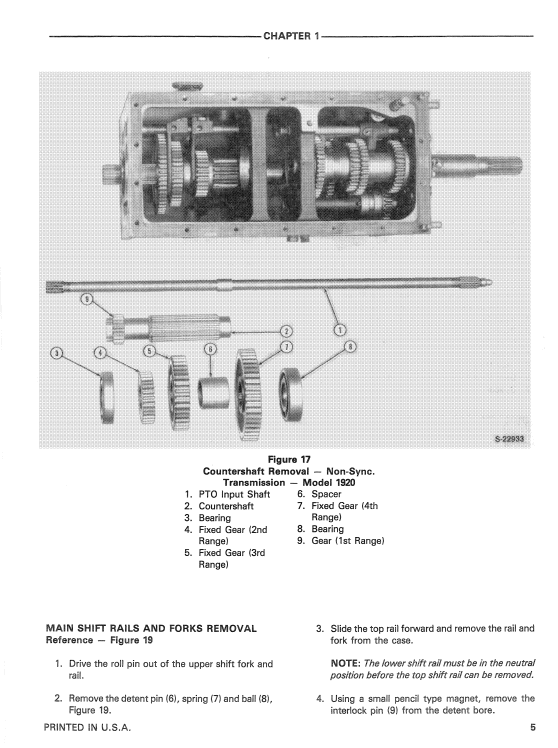 Ford New Holland 1920, 2120 Tractor Service Manual Workshop Guide
