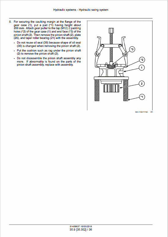 Case CX145D SR Crawler Excavator Service Manual Workshop Guide