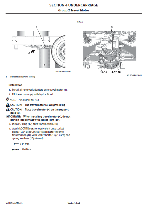 Hitachi ZX170W-6 Wheeled Excavator Service Repair Manual Workshop Guide