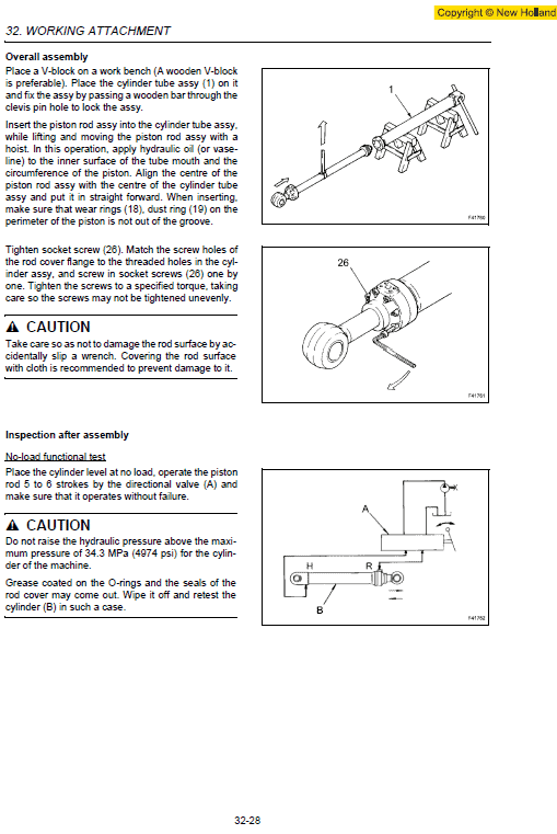 New Holland E150BSR Blade Runner Excavator Service Manual Workshop Guide