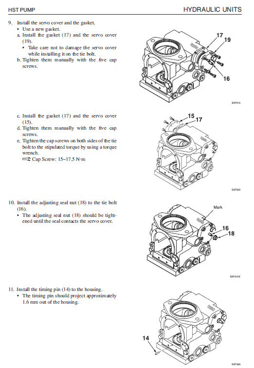Takeuchi TL130 Loader Service Manual Workshop Guide