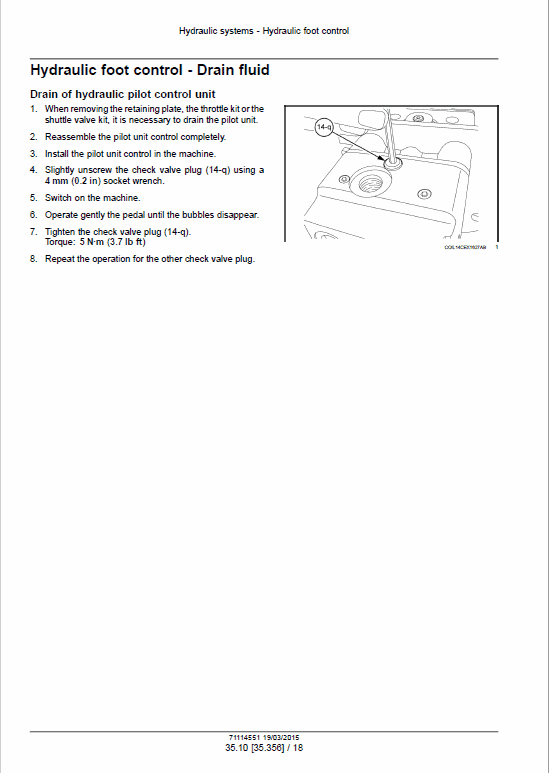 Case CX220C Crawler Excavator Service Manual Workshop Guide