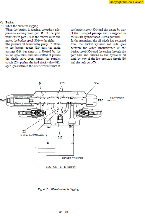 New Holland E200SR Excavator Service Manual Workshop Guide