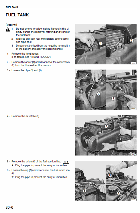 Massey Ferguson 3425F, 3435F, 3445F, 3455F Tractor Service Manual Workshop Guide