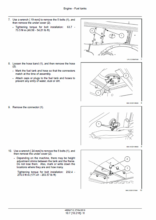 Case CX240C Crawler Excavator Service Manual Workshop Guide