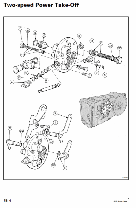 Massey Ferguson 4225, 4235, 4245 Tractor Service Manual Workshop Guide