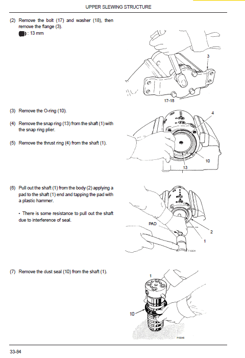 New Holland E9SR Mini Excavator Service Manual Workshop Guide