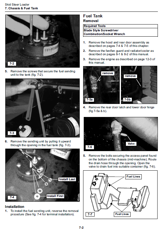 Takeuchi TS50V and TS60V SkidSteer Loader Service Manual Workshop Guide