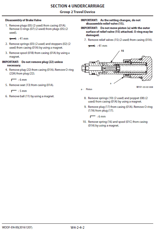 Hitachi ZX280-5G and ZX280LC-5G ZAXIS Excavator Repair Manual Workshop Guide