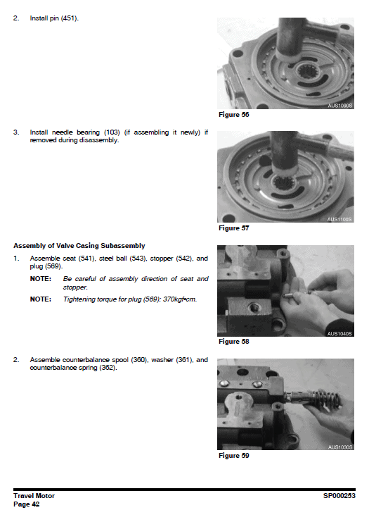 Doosan DX340LCA Excavator Service Manual Workshop Guide