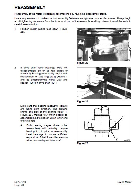 Daewoo Solar S220LC-V Excavator Service Manual Workshop Guide