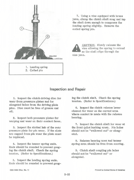 Cub Cadet 86, 108, 109, 128, 129, 149, 169 Tractor Service Manual Workshop Guide