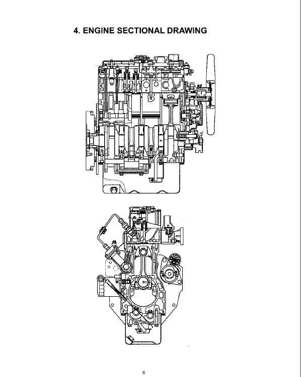 Shibaura Diesel Engines N843T-F, N843L-F, N844LT Manual Workshop Guide