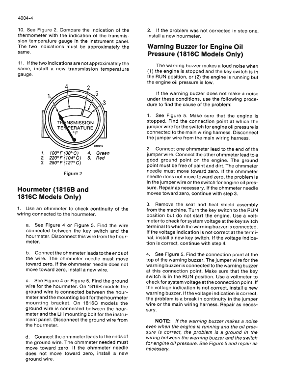 Case 1816, 1816B, 1816C Uni-Loader Service Manual Workshop Guide