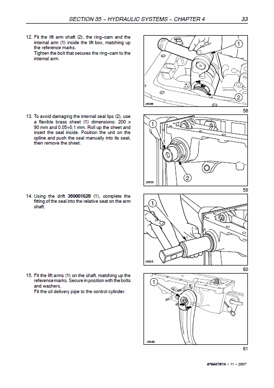 New Holland T4020, T4030, T4040, T4050 Delux Supersteer Tractor Manual Workshop Guide