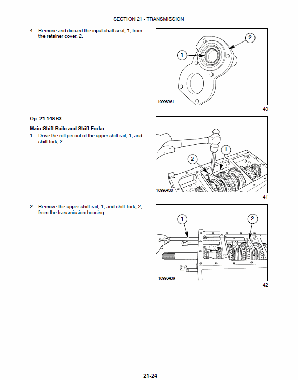 New Holland TC35D, TC40D, TC45D Tractor Service Manual Workshop Guide