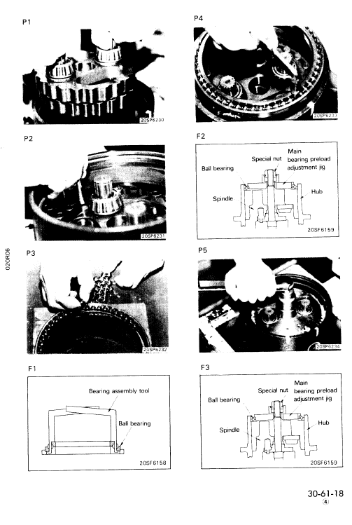 Komatsu PC20-6, PC30-6, PC40-6 Excavator Service Manual Workshop Guide