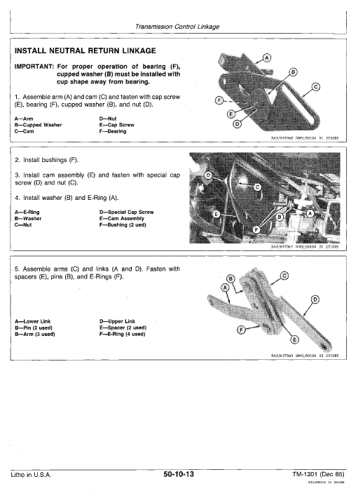 John Deere F910, F930 Front Mower Repair Technical Manual (TM1301) Workshop Guide