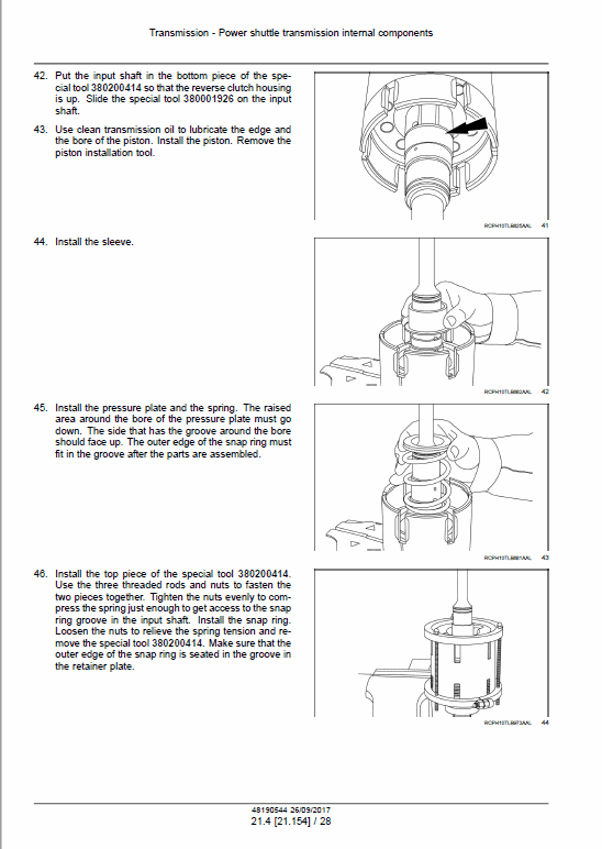 Case 770 EX Magnum Backhoe Loader Service Manual Workshop Guide