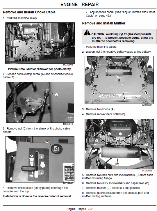 John Deere 647, 657, 667 QuikTrak Repair Technical Manual Workshop Guide
