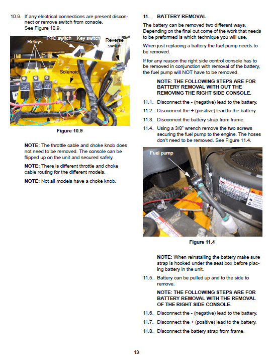 Cub Cadet RZT Series (2004-2005) Service Manual Workshop Guide