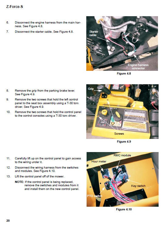 Cub Cadet Z-FORCE S Series (2010) Service Manual Workshop Guide