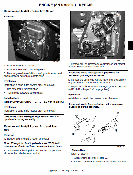 John Deere 647A, 657A, 667A QuikTrak Repair Technical Manual Workshop Guide