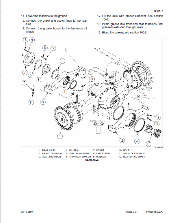 Case 921E Wheel Loader Service Manual Workshop Guide