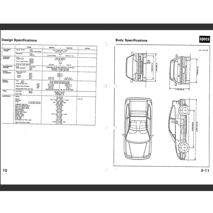 HONDA CIVIC & CRX 4 ED/EE/EF/SH 1988-1991 Full Manual Set – Repair & Maintenance Manual