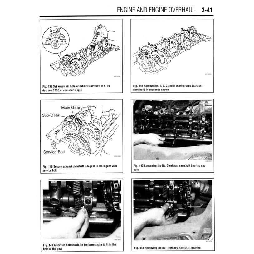TOYOTA ESTIMA/PREVIA TCR10/20 1991-1999 Full Manual Set – Repair & Maintenance Manual