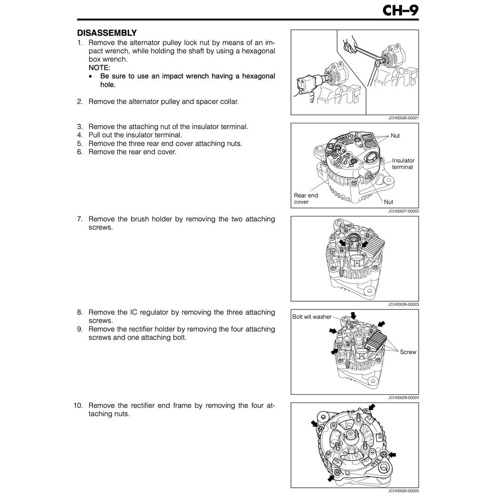 TOYOTA RUSH J200/F700 2006-2016 Full Manual Set – Repair & Maintenance Manual
