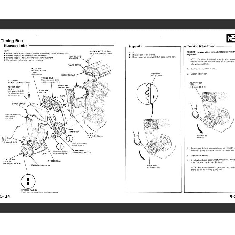 HONDA CIVIC & CRX 4 ED/EE/EF/SH 1988-1991 Full Manual Set – Repair & Maintenance Manual