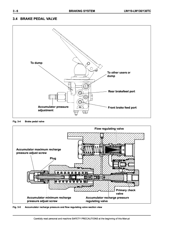 New Holland LW110, LW130, LW130TC Wheel Loaders Service Manual Workshop Guide