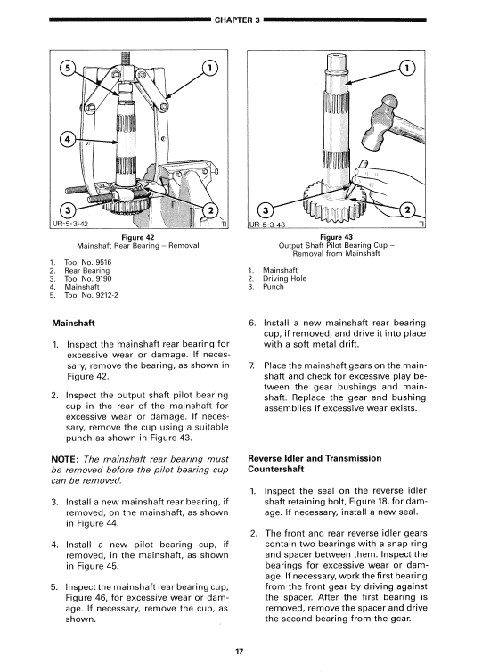 Ford 345C, 445C, 545C Backhoe Loader Tractor Service Manual Workshop Guide