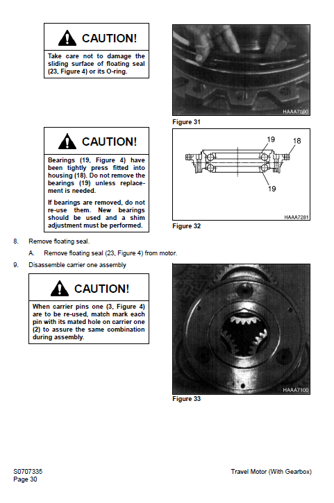 Daewoo Solar S250LC-V Excavator Service Manual Workshop Guide