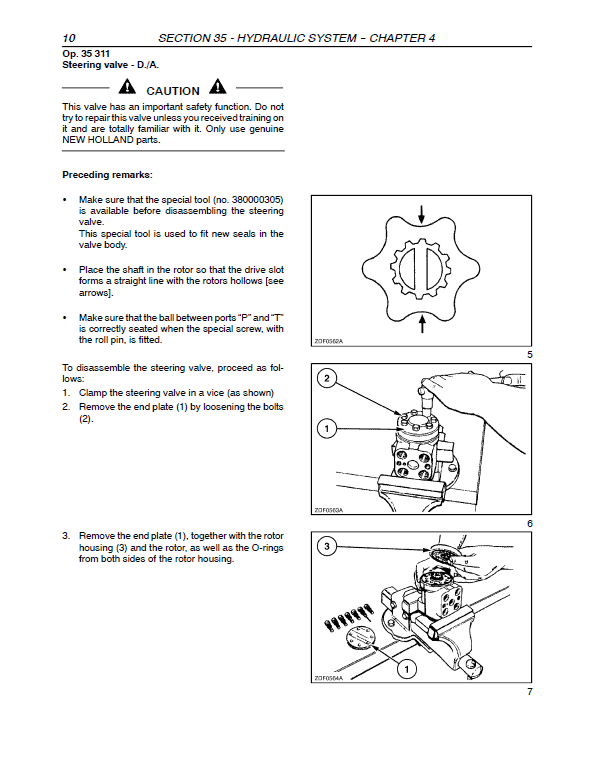 New Holland FX30, FX40, FX50, FX60 Forage Harvesters Service Manual Workshop Guide