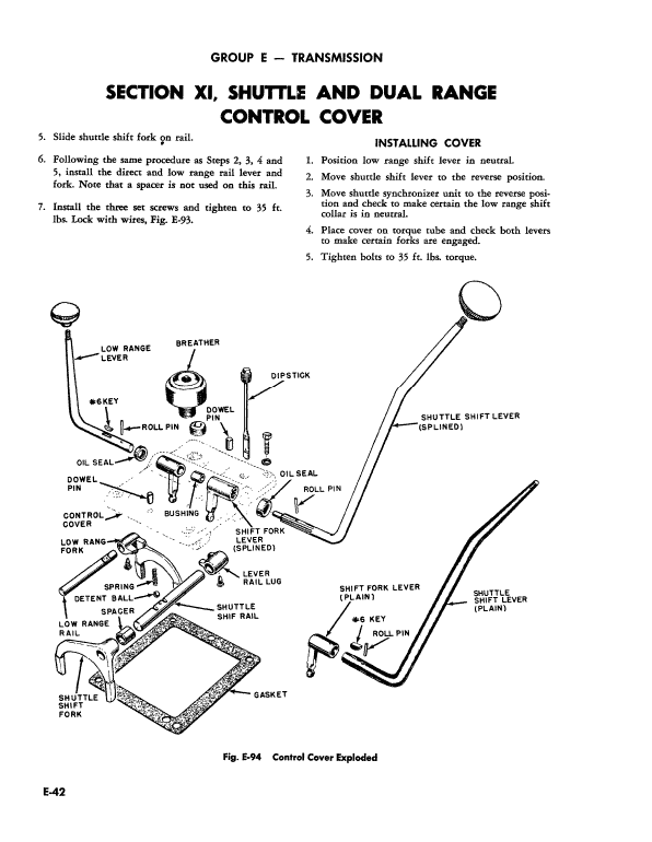 Case 350, 500B, 600B Series Tractor Service Manual Workshop Guide