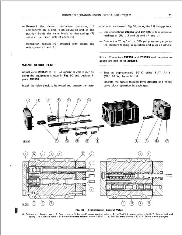 Fiatallis 20 Convert Crawler Tractor Repair Service Manual