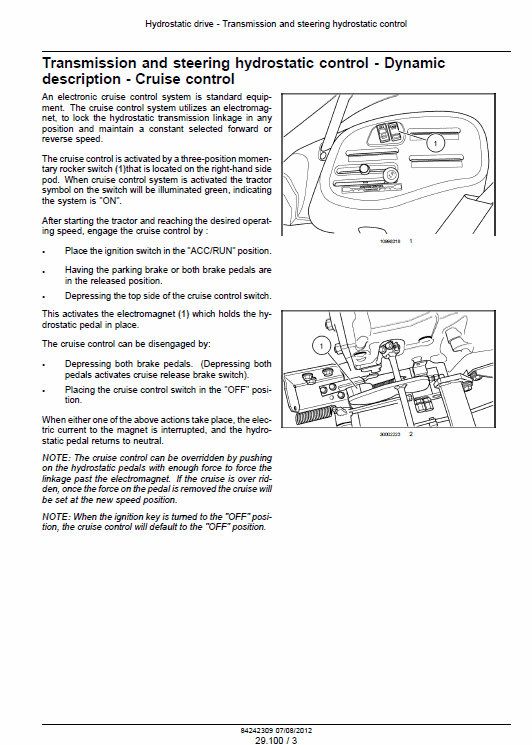 New Holland Boomer 3040, 3045 and 3050 Tractor Service Manual Workshop Guide