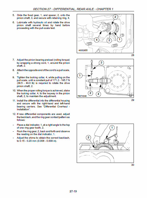 New Holland Boomer 4055 and Boomer 4060 Tractor Service Manual Workshop Guide